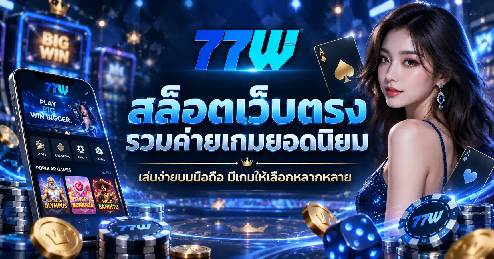 77w