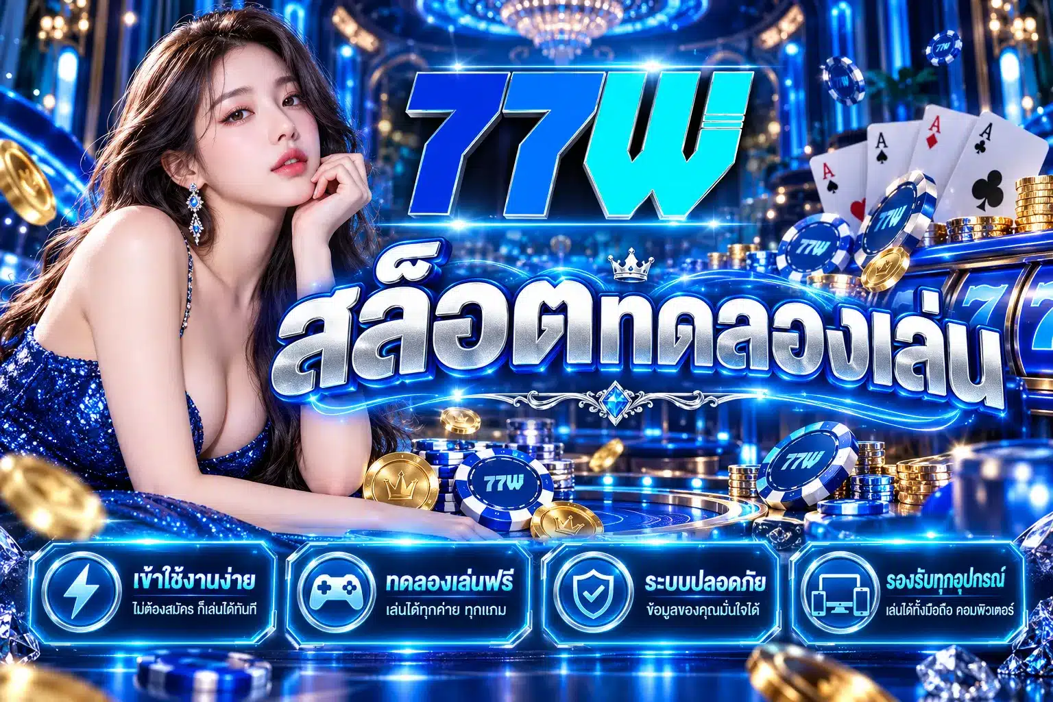77w
